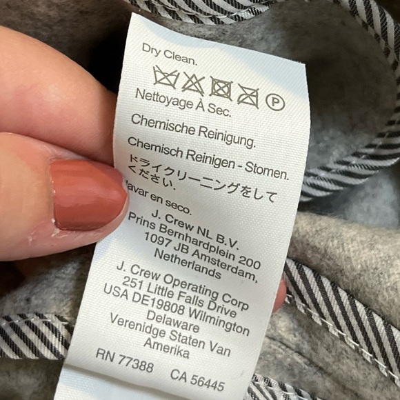 NWT J. Crew Women’s Alfie Blazer Italian Knit Wool Blend Size 8 - Picture 11 of 16